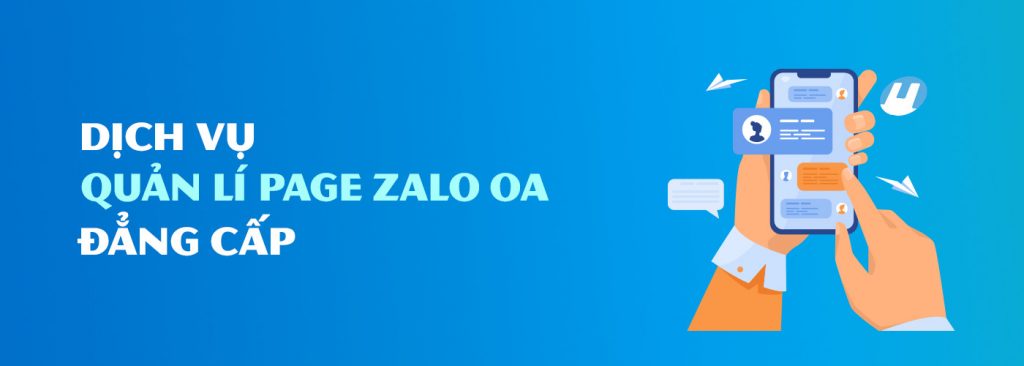 Dịch vụ quản lý Zalo OA Big E Co,